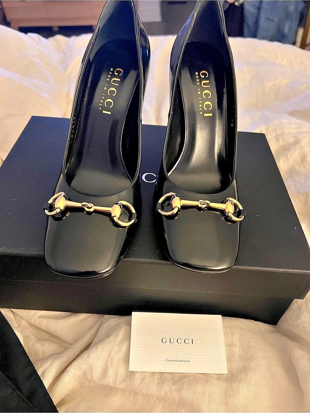 Gucci Horsebit 1953 Pump Black EU 38